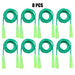8 Pcs Green