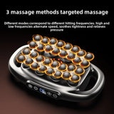 32 Massage Head Massage Gun Deep Tissue Muscle Professional Grade High Power Wireless High Frequency Vibration With Heating Gift