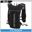 5L Ultra Lightweight Running Backpack Running Trail Hydration Vest Pack Marathon Running Bike Rucksack bag 500ml 2L Soft Flask