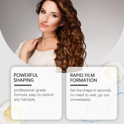 Hair Fluffy Refreshing Hairstyle Care Styling Spray